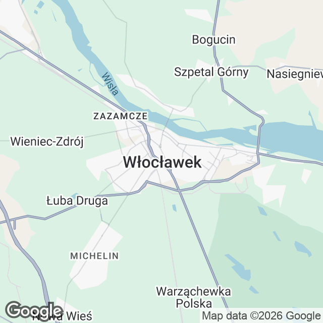 Mapa widoczności gabinetu w Google Maps na frazę „RTG zębów"