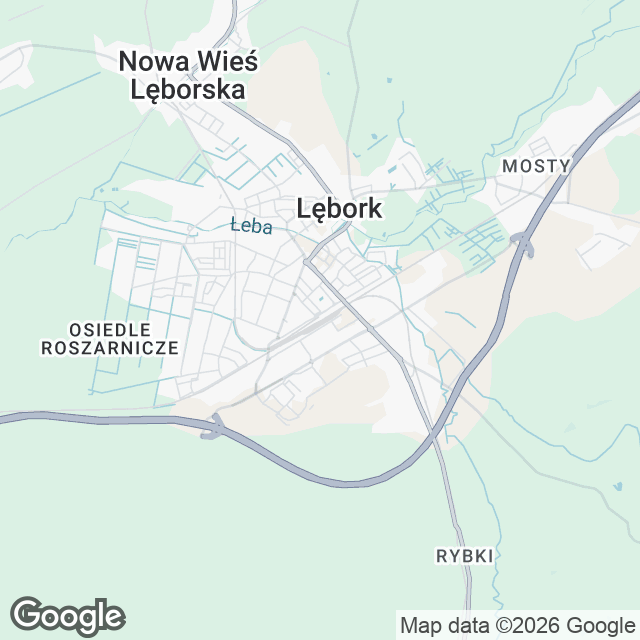 Mapa widoczności gabinetu w Google Maps na frazę „bonding zębów"